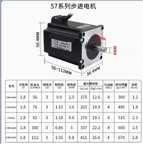 High Tq Worm Gear 57 Stepper Motor 2.5N Reducer Set Worm Reducer 030 Speed Ratio 1:5/7.5/10/15/20/30/40/50/60/80(Ratio 7.5) in Saudi Arabia