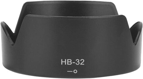 غطاء الكاميرا، غطاء غطاء العدسة HB-32 لـ AFS DX18-70/3.5-4.5G AFS DX18-135/f3.5-5.6G، يمنع من الرياح والرمال والمطر والثلج إلى حد ما in Kuwait