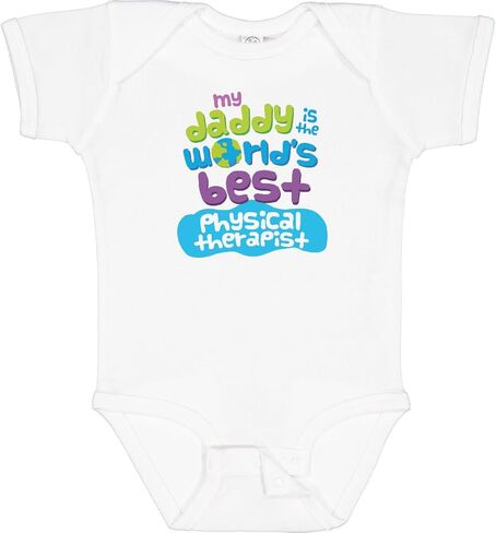 inktastic Physical Therapist Daddy Baby Bodysuit in Saudi Arabia