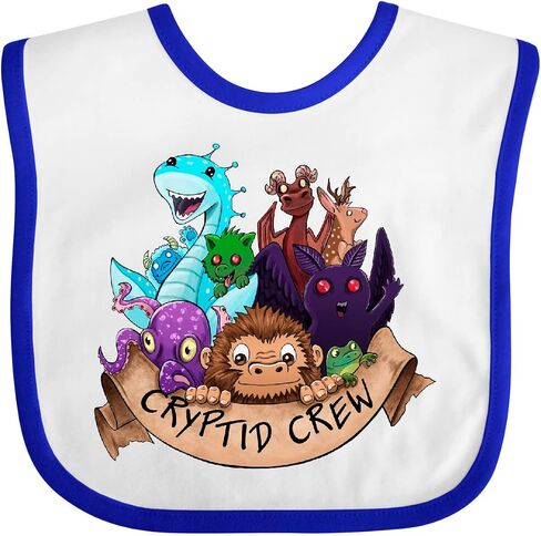 inktastic Cryptid Crew Baby Bib in Saudi Arabia