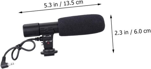 ARTIBETTER Wide Compatibility Microphone for Filmmaking Interview Microphone for Camera Long Pickup Distance High Definition Audio Recording in Saudi Arabia