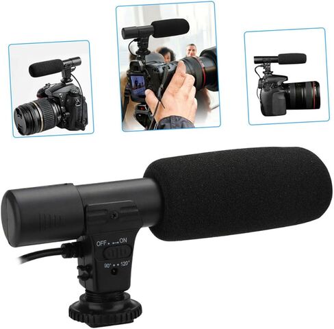 ARTIBETTER Wide Compatibility Microphone for Filmmaking Interview Microphone for Camera Long Pickup Distance High Definition Audio Recording in Saudi Arabia