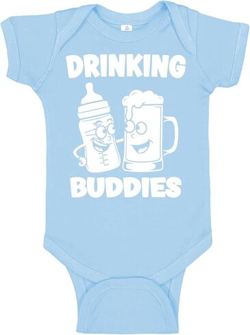 Funny Cute Baby Boy Girl Humorous Mom Dad Drinking Buddies Coffee or Mug in Saudi Arabia