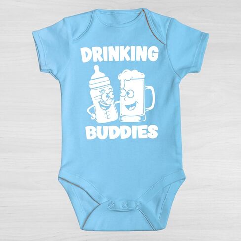 Funny Cute Baby Boy Girl Humorous Mom Dad Drinking Buddies Coffee or Mug in Saudi Arabia