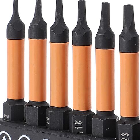 10 Pcs Triangular Screwdriver Bit Set 50mm Length 1/4 Inch Hex Shank Magnetic Triangular Drill Bit in Saudi Arabia