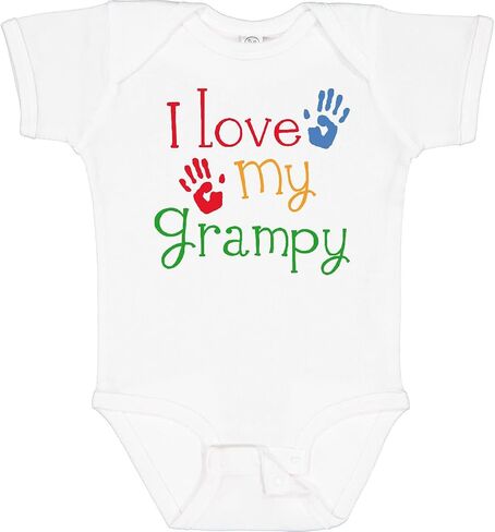 inktastic I Love My Grampy Grandchild Baby Bodysuit in Saudi Arabia