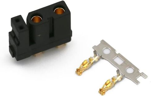 قطع غيار طائرات الهليكوبتر RC لـ Amass XT30(2+2) XT30PW(2+2) 5 / 10 / 20 زوجًا من قابس ذكر أنثى مطلي بالذهب مع دبوس إشارة لطائرة RC بدون طيار وقارب سيارة وإكسسوارات قابلة للاستبدال (اللون: 20 زوجًا) in Saudi Arabia
