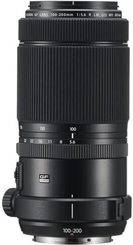 مجموعة عدسات FUJIFILM GF 100-200mm f/5.6 R LM OIS WR مع مجموعة مرشحات احترافية 67 مم مكونة من 3 قطع + بطاقة ذاكرة 64 جيجابايت + قارئ بطاقة USB، SD/microSD + Corel Photo، Video، & Art Suite Deluxe + عدسة 8 بوصة in Saudi Arabia