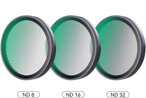 فلتر عدسة الكاميرا لـ DJI Osmo Action 6، CPL Polarizing Protection ND8/ND16/ND32/ND64/ 1/4 ملحقات فلتر كاميرا الضباب الأسود (ND32) in Kuwait