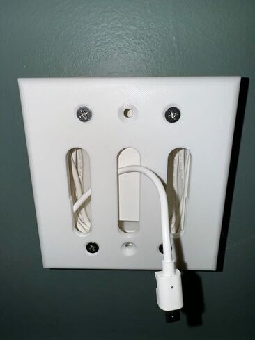 Electrical Outlet Wall Mount for Ring Alarm Keypad - 3D Printed (Keypad Not Included) in Saudi Arabia