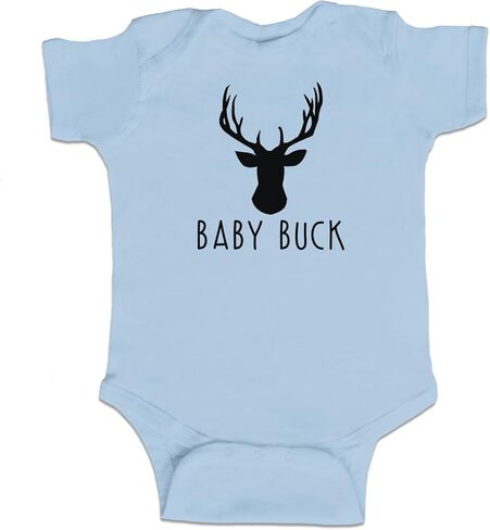 Baby Buck Deer Hunting Funny Baby Boy Bodysuit Infant in Saudi Arabia