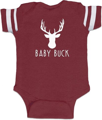 Baby Buck Deer Hunting Funny Baby Boy Bodysuit Infant in Saudi Arabia
