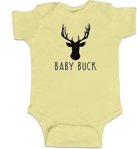 Baby Buck Deer Hunting Funny Baby Boy Bodysuit Infant in Saudi Arabia