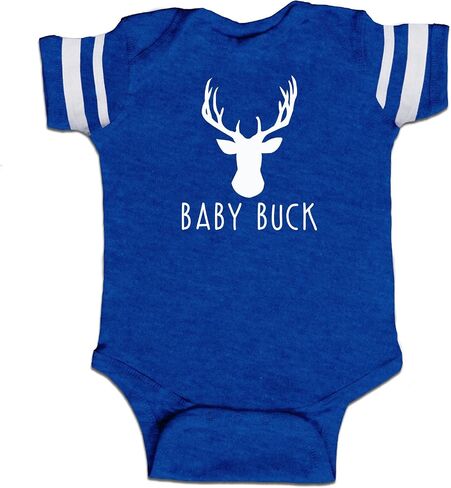 Baby Buck Deer Hunting Funny Baby Boy Bodysuit Infant in Saudi Arabia