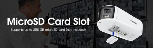 كاميرا مراقبة 4K 8MP UHD Dua Lens بانورامية PoE IP للمراقبة الخارجية/الداخلية، بحد أقصى. سعة تخزين 256 جيجابايت، IP67، رؤية ليلية ملونة، ميكروفون، صفارة الإنذار والإنذار، الذكاء الاصطناعي للبشر والمركبات-EBF810 in Kuwait