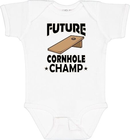 inktastic Future Cornhole Player Baby Bodysuit in Saudi Arabia