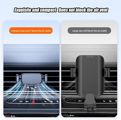 Car Phone Holder for Mercedes Benz GLA H247 2020-2023-pr, 360° Adjustable Stable Easy to Install Universal Type Vent Clip Phone Mount Car Accessories Interior in Saudi Arabia