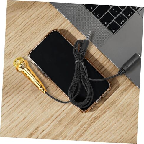 Miniature Mic for Phone Handheld Singing Microphone Recording Phone Mic Professional in Saudi Arabia