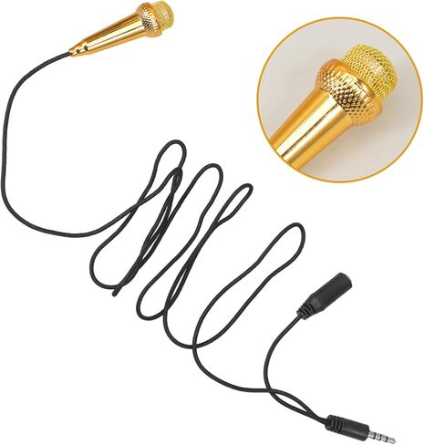 Miniature Mic for Phone Handheld Singing Microphone Recording Phone Mic Professional in Saudi Arabia