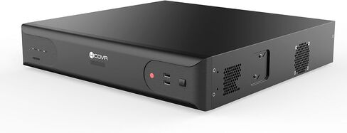 4COVR 4K 32 قناة H.265 مسجل فيديو شبكي مع محرك أقراص ثابتة سعة 8 تيرابايت للأغراض التجارية، يعمل NVR مع كاميرات IP PoE 12MP/4MP/5MP/6MP/8MP، ومنفذي SATA يصل إلى 16 تيرابايت، والوصول عن بعد 24/7 تسجيل، LY-NVR32-8T in Kuwait