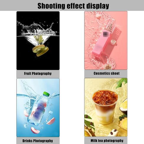 Highly Transparent Square Acrylic Water Tank, Shallow Water Tank Photography Props, 5MM Thick Multifunctional Display Box(20x20x10cm/7.9x7.9x3.9in) in Saudi Arabia