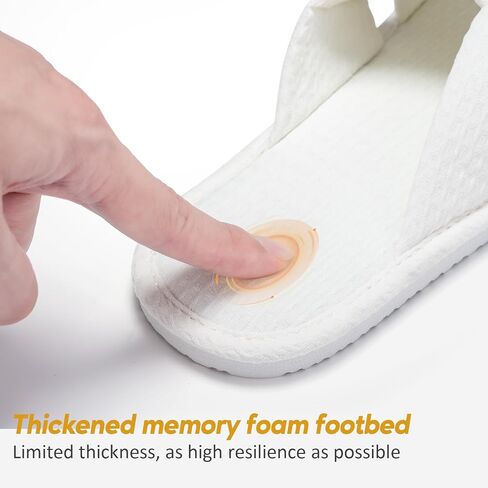 QIGEGE Slippers for Women with Arch Support House Slippers Bedroom Bubble Waffle Knit Fabric Bow Crossbands Slide Sandals Shoes Comfy Trendy Gift in Saudi Arabia