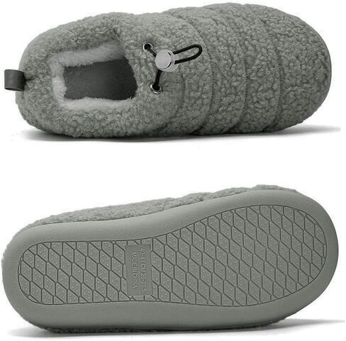 Women's Indoor Slipper Memory Foam Ladies Warm House Shoes Closed Back Non-Slip Indoor and Outdoor Slipper in Saudi Arabia