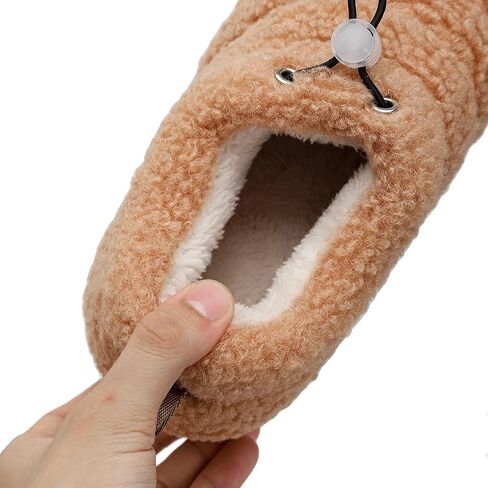 Women's Indoor Slipper Memory Foam Ladies Warm House Shoes Closed Back Non-Slip Indoor and Outdoor Slipper in Saudi Arabia