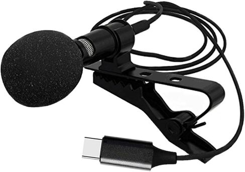 Type- Microphone for Smartphone Compact Lavalier Mic for Recording Vlog and Podcasting in Saudi Arabia