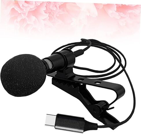 Type- Microphone for Smartphone Compact Lavalier Mic for Recording Vlog and Podcasting in Saudi Arabia