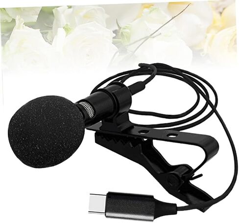 Type- Microphone for Smartphone Compact Lavalier Mic for Recording Vlog and Podcasting in Saudi Arabia