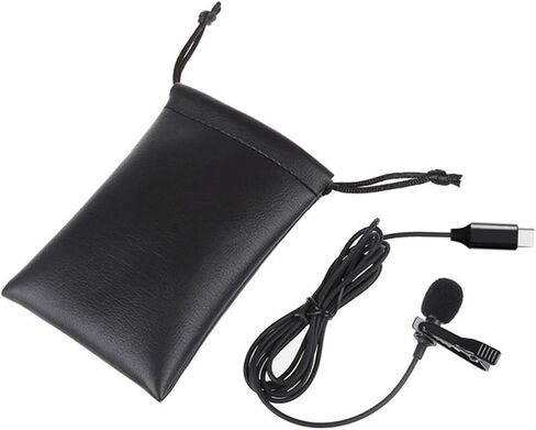 Type- Microphone for Smartphone Compact Lavalier Mic for Recording Vlog and Podcasting in Saudi Arabia