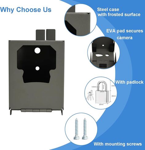 صندوق أمان لكاميرات Trail لكاميرات Edge وEdge Pro Cellular Trail، مع أدوات تثبيت وقفل in Saudi Arabia