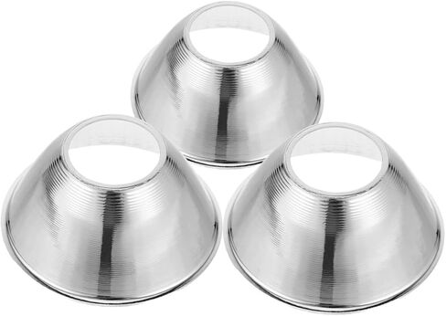 Angoily 3pcs Spotlight Shade Led Flashlight Reflector Cup Replacement for Outdoor Camping Hiking Aluminum Reflective Panel in Saudi Arabia