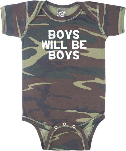 Boys Will Be Boys Funny Baby Boy Bodysuit Infant in Saudi Arabia