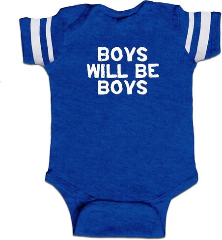Boys Will Be Boys Funny Baby Boy Bodysuit Infant in Saudi Arabia