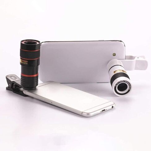 Telescopes for Adults Astronomy, High Power Binoculars 8 Times Mobile Phone Telescope/Blue Film High Magnification List Binoculars/Mobile Phone Camera Lens in Saudi Arabia