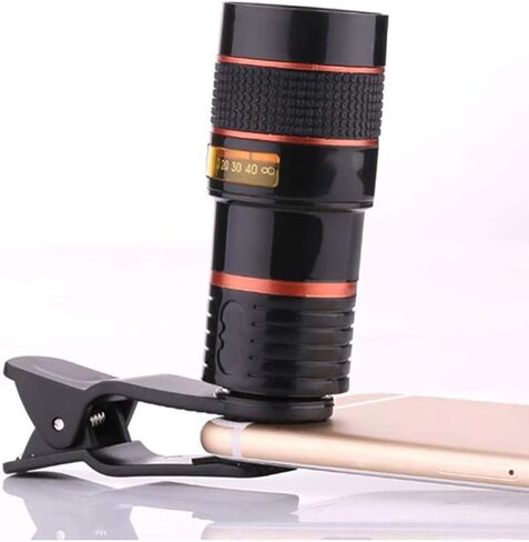 Telescopes for Adults Astronomy, High Power Binoculars 8 Times Mobile Phone Telescope/Blue Film High Magnification List Binoculars/Mobile Phone Camera Lens in Saudi Arabia