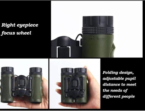 Telescopes for Adults Astronomy, High Power Binoculars Folding Monocular 12X25 Mini Outdoor Porfessional Optics Binoculars in Saudi Arabia