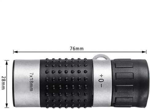 Telescopes for Adults Astronomy, High Power Monocular 7x18 Monocular Telescope Plastic Outdoor Black Outdoor Sports Travel Telescope in Saudi Arabia
