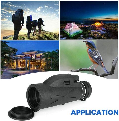 BAK4 80X100 Zoom HD Lens المنشور المشي لمسافات طويلة أحادي تلسكوب الهاتف كليب ترايبود مناسبة للبالغين مشاهدة الطيور السفر في الهواء الطلق لمشاهدة معالم المدينة in Saudi Arabia