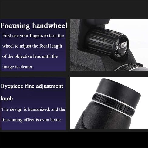 Portable Monocular Telescope, HD High Power Waterproof Fog-Proof Monocular for Adult Bird Watching Outdoor Travel Sightseeing in Saudi Arabia