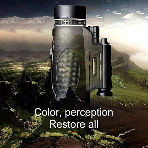 High Power Binoculars, Monocular Telescope, 12x50 High Power HD Monocular for Bird, Monoculars Binoculars for Adults BAK4 Prism for Wildlife Camping Travelling Wildlife in Saudi Arabia