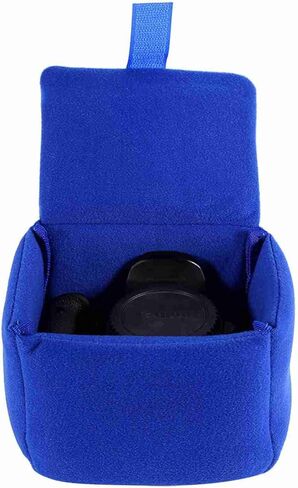 Keenso Shockproof Protection Camera Bag, DSLR Camera Bag Insert Pad, with Hook and Loop, for Photographing (Black) in Saudi Arabia