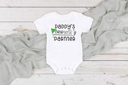 بدلة الطفل الجديدة من Daddy's Golf Partner | طفل غولف | بذلة طفل مضحك in Kuwait