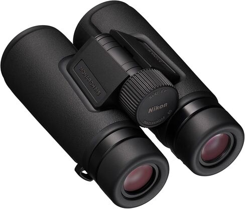 مجموعة مناظير Nikon Monarch M5 8x42 مع قبعة وحزمة ملحقات (4 قطع) in Saudi Arabia