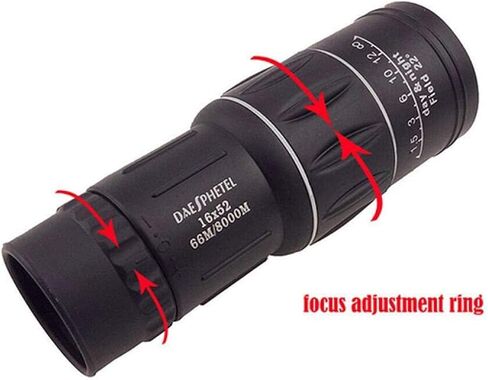 تلسكوبات أحادية العين، 12 × 50 أحادية قوية مع حامل للهاتف الذكي BAK4 بريزم ثنائي البؤرة للبالغين مقاوم للماء أحادي العين لمراقبة الطيور والسفر والتخييم in Saudi Arabia