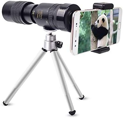 Monocular Telescope with Telescopic Tripod, 10-30 Zoom Mobile Phone Camera Mini Telescope, 40mm Magnifying Glass Caliber Zoom Telescope for Adult Bird Watching Outdoor Travel Sightseeing in Saudi Arabia