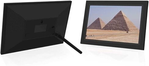 10-Inch Digital Photo Frame, HD IPS Screen, Smart Cloud Frame, Share Photos, Videos & Music via App, Daily Alarm Clock & Auto Shutdown in Saudi Arabia