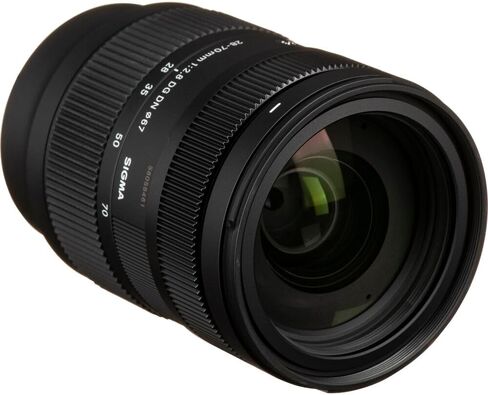 مجموعة عدسات سيجما 28-70 ملم f/2.8 DG DN المعاصرة لسوني E (MFR الجزء # 592965). مثالية للصور الاحترافية وحفلات الزفاف والمغامرات الداخلية والخارجية والسفر والتصوير الفوتوغرافي + الملحقات in Kuwait
